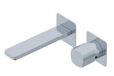 Concrete fitting wall model