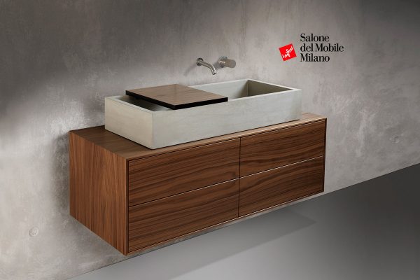 Concrete washbasin furniture - dade design