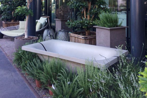 Beton Design Beton Badewanne für Terrasse & Garten | dade design